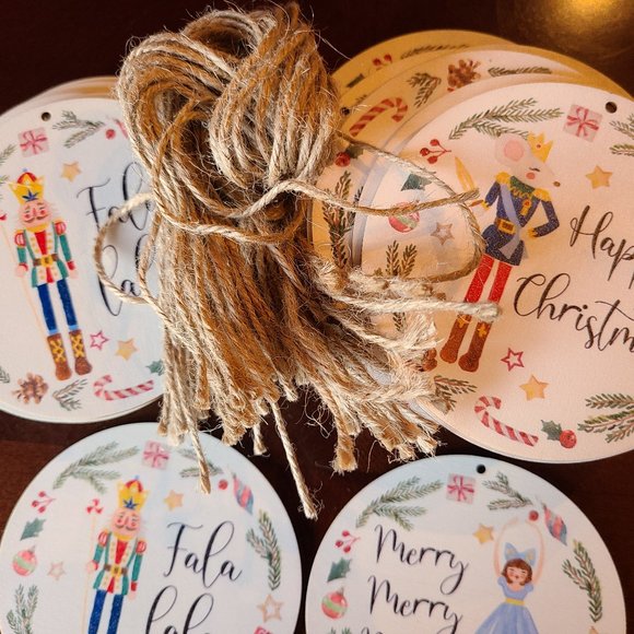 Nutcracker Christmas Ornaments 40pc Holiday Decor Wood Tree Decorations Xmas New - Picture 10 of 11